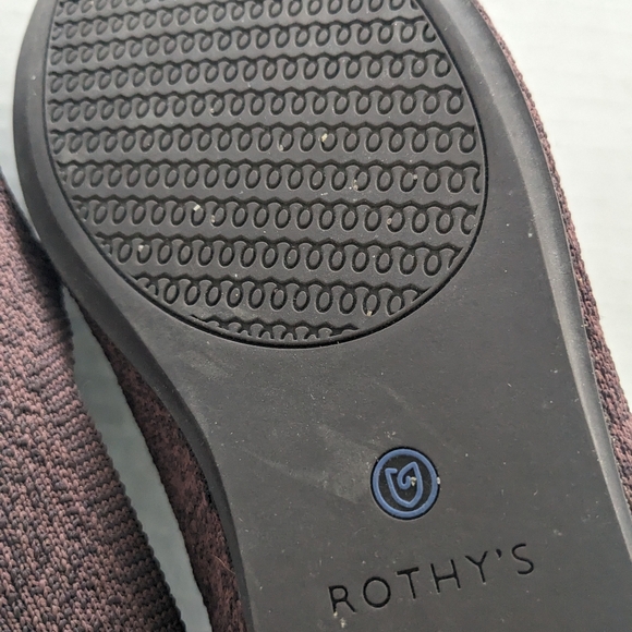 Rothy's Truffle Python  The Flats Size 10.5 - Picture 9 of 9